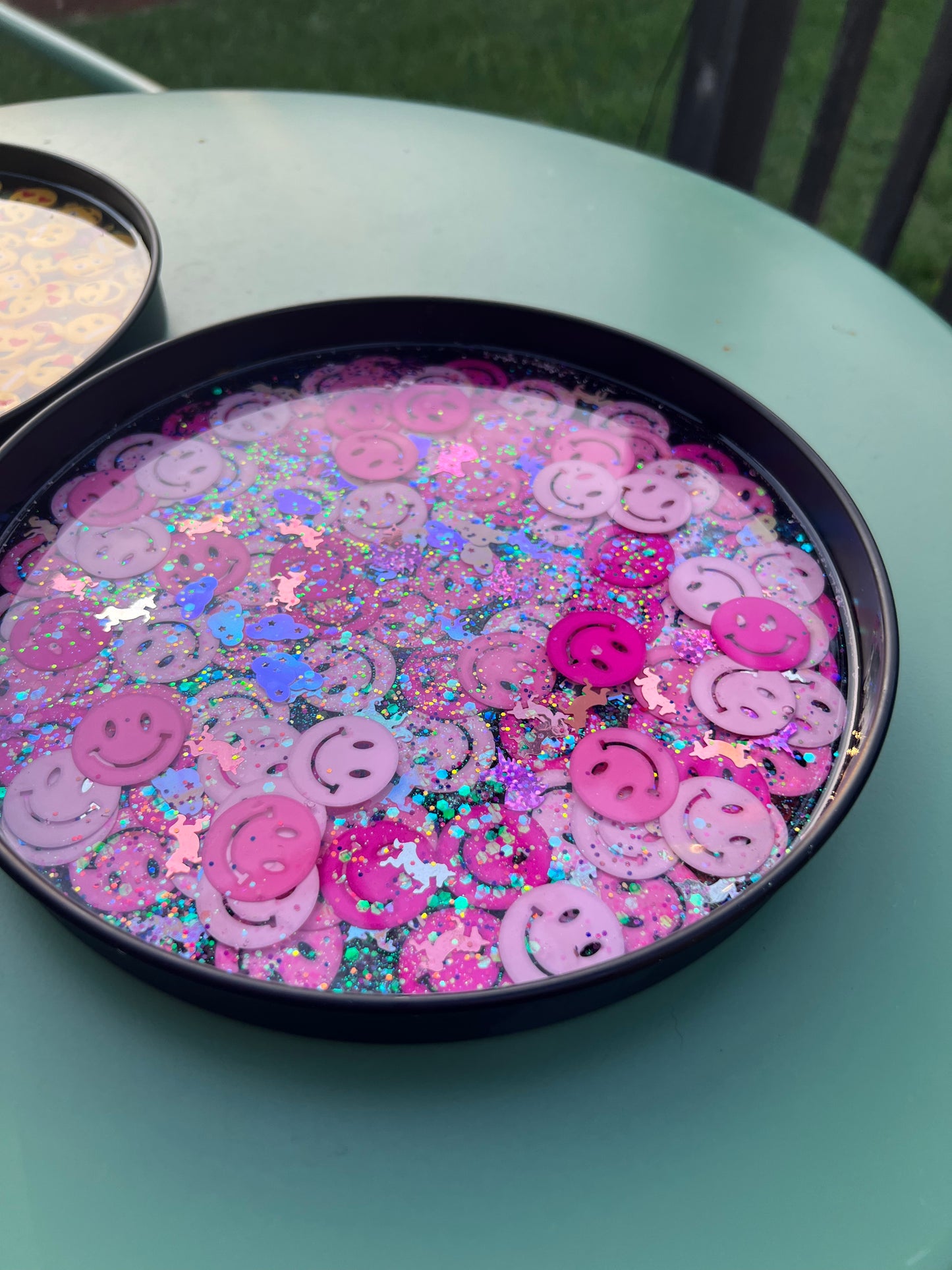 Smiley Sparkle Tray