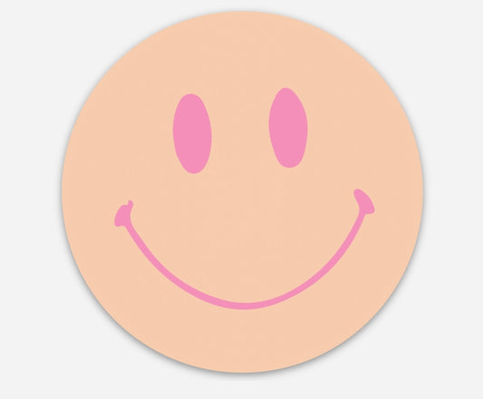 Smiley Face Logo Sticker